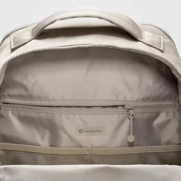 Lululemon New Crew Backpack 22L Updated- Warm Ash Grey